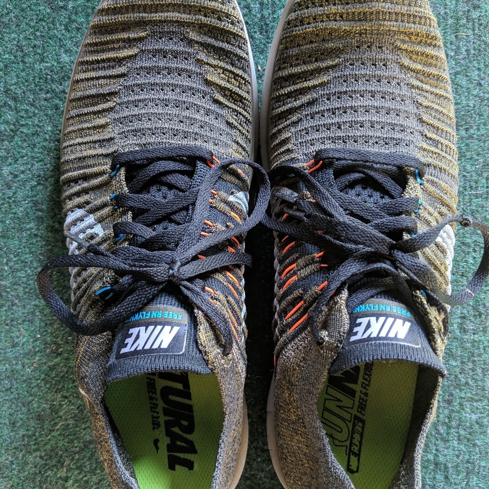 Nike Free RN Flyknit Men's Running Shoe US 10.5